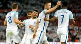 ¡CERCA AL MUNDIAL! Inglaterra derrotó 2-1 a Eslovaquia en las Eliminatorias Europeas [VIDEO]