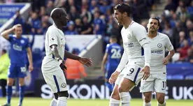 Chelsea venció 2-1 al Leicester City y se mete a los primeros puestos de la Premier League [VIDEO] 