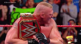 WWE No Mercy 2017: Brock Lesnar derrotó a Braun Strowman y retiene el Campeonato Universal [VIDEOS]