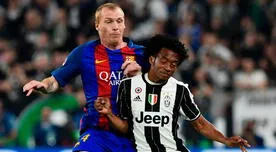 Exjugador del Barcelona explota: "Me culpan de la derrota con Juventus pero nadie dice nada de Mascherano o Piqué"