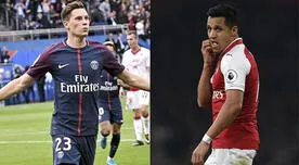 PSG y Arsenal hacen intercambios: Julian Draxler por Alexis Sánchez 