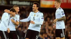 ¡Alemania clasificó a Rusia 2018! campeones del mundo ganaron 3-1 a Irlanda del Norte y regresan al Mundial [VIDEO]
