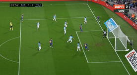 Barcelona vs. Málaga: terrible error arbitral para gol de Deulofeu [VIDEO] 
