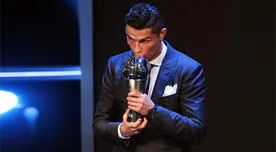 Cristiano Ronaldo tras ganar el 'The Best' de la FIFA: "dedicación, trabajo, trabajo duro, esa es la clave" 