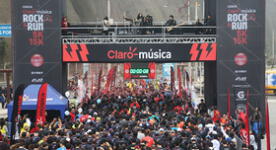 Miles de runners participaron en la carrera Claro Música Rock & Run 2017