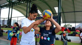 [FOTOS]: Andahuaylillas recibió a glorias del deporte peruano que entrenaron a más de 600 niños 