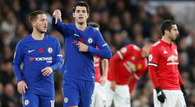 Chelsea venció 1-0 al Manchester United con gol de Álvaro Morata en la Premier League [VIDEO]