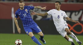 Croacia clasificó al Mundial Rusia 2018 tras empatar 0-0 ante Grecia