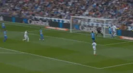 Real Madrid vs. Málaga: Karim Benzema aprovechó 'regalito' de Ronaldo para marcar este gol [VIDEO]