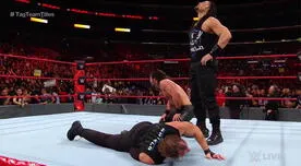 WWE Raw: Cesaro & Sheamus vencen a Dean Ambrose & Seth Rollins con ayuda de Samoa Joe