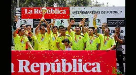 Protisa es el campeón del Torneo Inter Empresas - Copa La República 2017