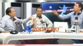 YouTube: panelistas de programa deportivo se pelean en vivo por Paolo Guerrero [VIDEO]