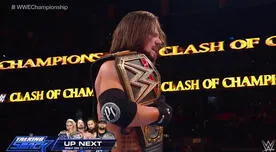 WWE Clash of Champions 2017: AJ Styles derrota a Jinder Mahal y cierra el año campeón mundial [VIDEO]