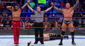 WWE SmackDown: AJ Styles, Nakamura y Randy Orton vencieron a Kevin Owens y Sami Zayn 