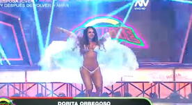 Youtube: Dorita Orbegoso apareció con diminuto bikini en programa 'Combate' [VIDEO]