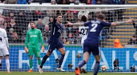 FA Cup: Tottenham goleó a Swansea y clasificó a las semifinales