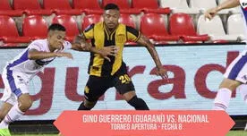 Gino Guerrero debutó con la camiseta de Guaraní [VIDEO]