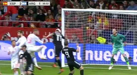 España vs. Argentina: Nicolás Otamendi descontó y puso el 2-1 transitorio [VIDEO]