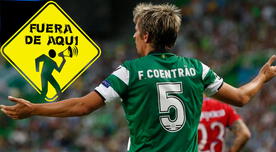 Fabio Coentrao es botado de Sporting de Lisboa y debe regresar al Real Madrid