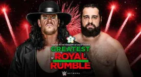 The Undertaker vs. Rusev EN VIVO ONLINE: hora y canal por WWE Greatest Royal Rumble