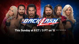 WWE Backlash 2018: Revisa la guía de canales del evento de este domingo