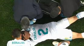 Real Madrid vs. Liverpool: el llanto desconsolado de Dani Carvajal tras abandonar el campo de juego [VIDEO]