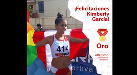 Kimberly García gana la medalla de oro para Perú en la marcha de 20K