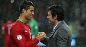 Luis Figo le mandó consejo a Cristiano Ronaldo si desea continuar en Real Madrid "El mejor equipo para jugar"