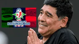 Mundial 2026: Maradona destruyó a Estados Unidos, México y Canadá