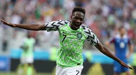 Nigeria se impuso 2-0 sobre Islandia por el Mundial de Rusia [RESUMEN Y GOLES]