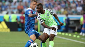 Nigeria vs. Islandia EN VIVO: 2-0 ganaron los africanos en duelo clave por el Grupo D de Rusia 2018 [GUÍA TV]