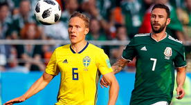 México vs Suecia: gol de Augustinsson para el 1-0 en Mundial Rusia 2018 [VIDEO]