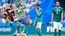 Diario alemán repitió frase del “7-1 ante Brasil” en su portada por pronta eliminación