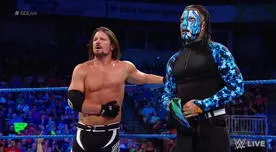 WWE SmackDown: AJ Styles y Jeff Hardy perdieron ante Nakamura y Rusev previo a Extreme Rules