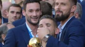 Lucas Hernández se burló de Adrien Rabiot durante celebraciones de Francia