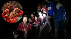 Bayern Múnich: jugador busca a niño tailandés rescatado de la cueva que portaba la camiseta del club ´bávaro' [FOTO]