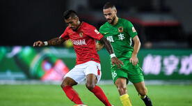 Paulinho debutó con goleada en el Guangzhou Evergrande de China