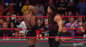 WWE RAW: Roman Reigns venció a Bobby Lashley y enfrentará a Brock Lesnar en SummerSlam [VIDEO]