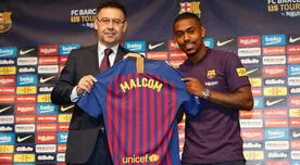 Malcom fue presentado como nuevo jugador del Barcelona [VIDEO]