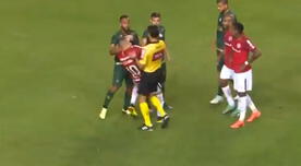 Brasileirao: Andrés D'Alessandro fue expulsado tras propinarle cabezazo al árbitro [VIDEO]