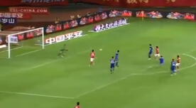 Paulinho marcó este golazo en su retorno al fútbol chino [VIDEO]