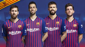 Con Messi, Busquets, Piqué y Sergi Roberto, Barcelona presentó su póker de capitanes  