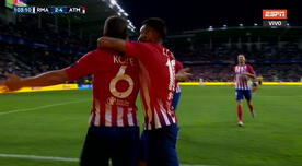 ¡Gran jugada colectiva! El golazo de Koke para el 4-2 del Atlético ante Real Madrid