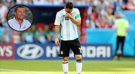 Matthaus: "El problema de Argentina fue que se la devolvían a Messi"