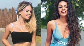 Flavia Laos y Mayra Goñi deleitan a sus seguidores con sus ardientes figuras en bikini