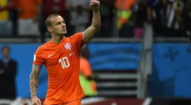 Selección de Holanda busca despedir a Wesley Sneijder con goleada ante Perú