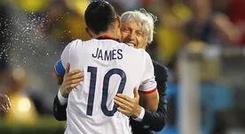 Selección Colombia: James Rodríguez envió un emotivo mensaje de despedida a José Pékerman [FOTOS]