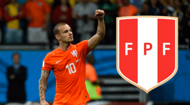Peru vs Holanda: Wesley Sneijder siente emoción de retirarse frente a la Selección Peruana [VIDEO]