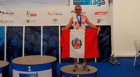  Universitario: Ex presidente ganó medalla de bronce en competencia internacional de Atletismo [VIDEO] 