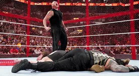 WWE Hell In a Cell: Brock Lesnar regresó y masacró a Braun Strowman y Roman Reigns [VIDEOS]